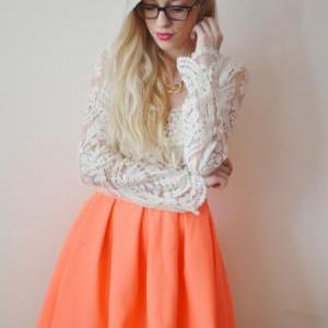 Bohemia Spring Fashion Women Lace Crochet Blouse..